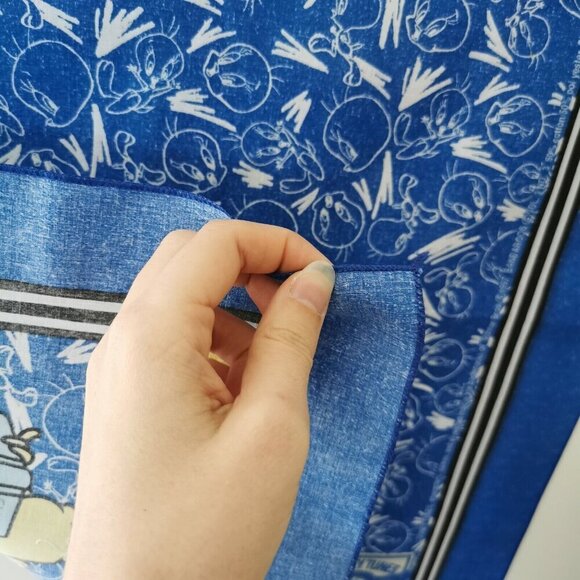 Tweety Bird Looney Tunes Bandana 1997, Vintage Nostalgia Cartoon Characters - Picture 7 of 9